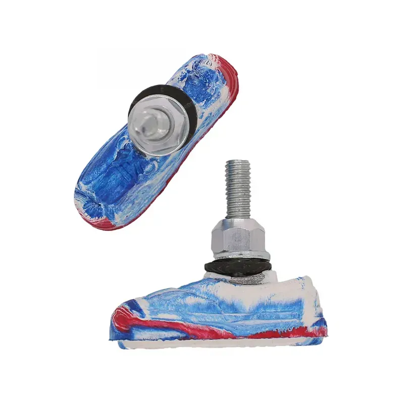 Koolstop Vans Threaded BMX Brake Shoe Pair in Swirl