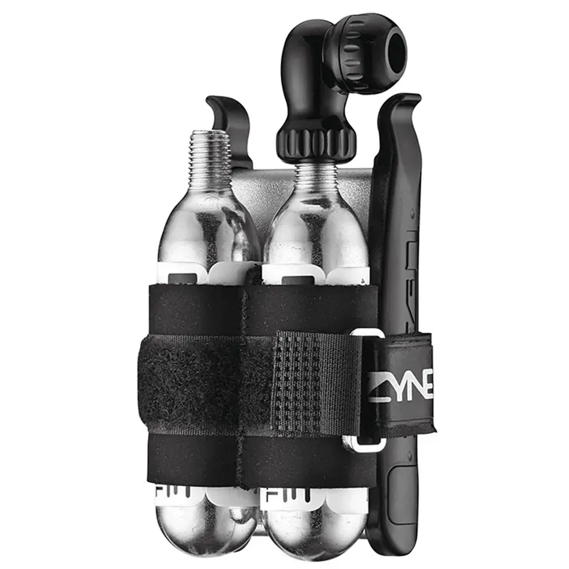 Lezyne Twin CO2 25g Tire Repair Kit in Black