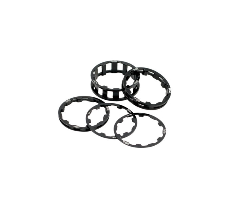 Box Zero 1 1/ 8-inch Stem Spacer Kit in Black