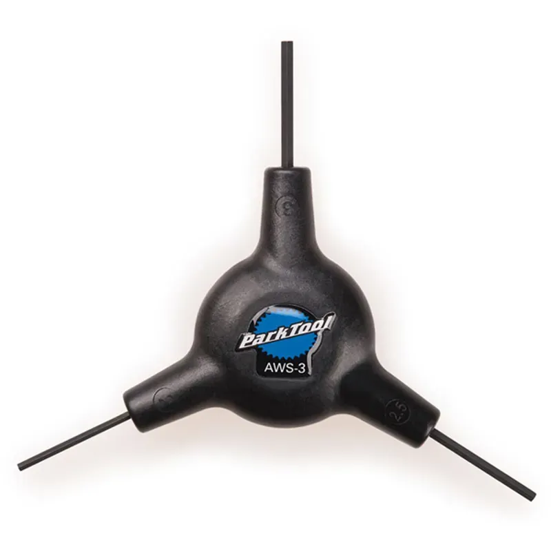 Park Tool AWS-3 3-Way Hex Wrench in Black