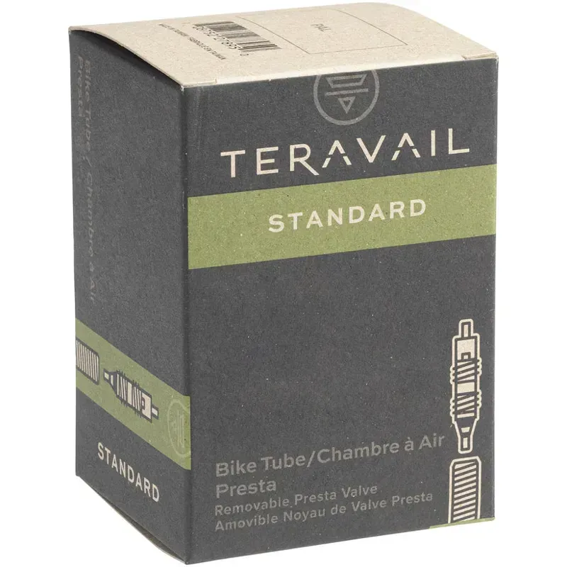 Teravail Presta Tube 27.5 x 4.0-4.5 48mm in Black