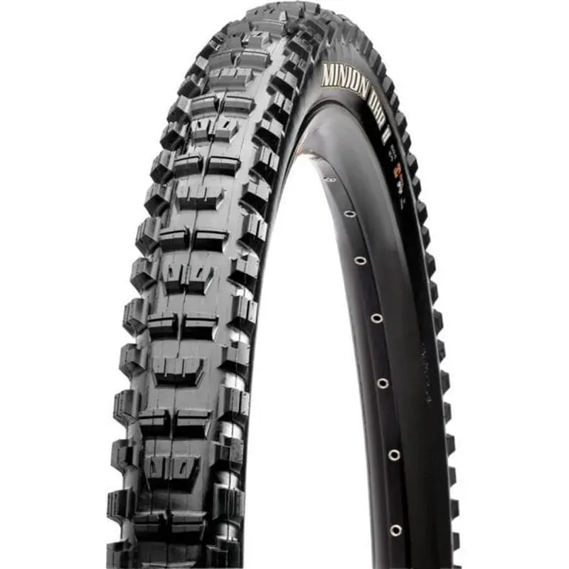 Maxxis Minion DHR II Tire - 27.5 X 2.4 Tubeless Folding Black 3C MaxxTerra EXO+ Wide Trail Black 27.5 x 2.40